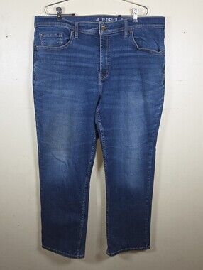 Devil-Dog Dungarees Jeans Men's 40x32 Relaxed Straight Blue Denim